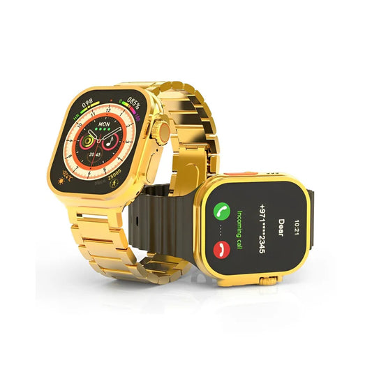 G9 Ultra Pro Smartwatch | Golden Edition | Bluetooth Calling