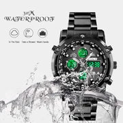 SKMEI 1389 Men's Dual Display Waterproof Fashion Watch