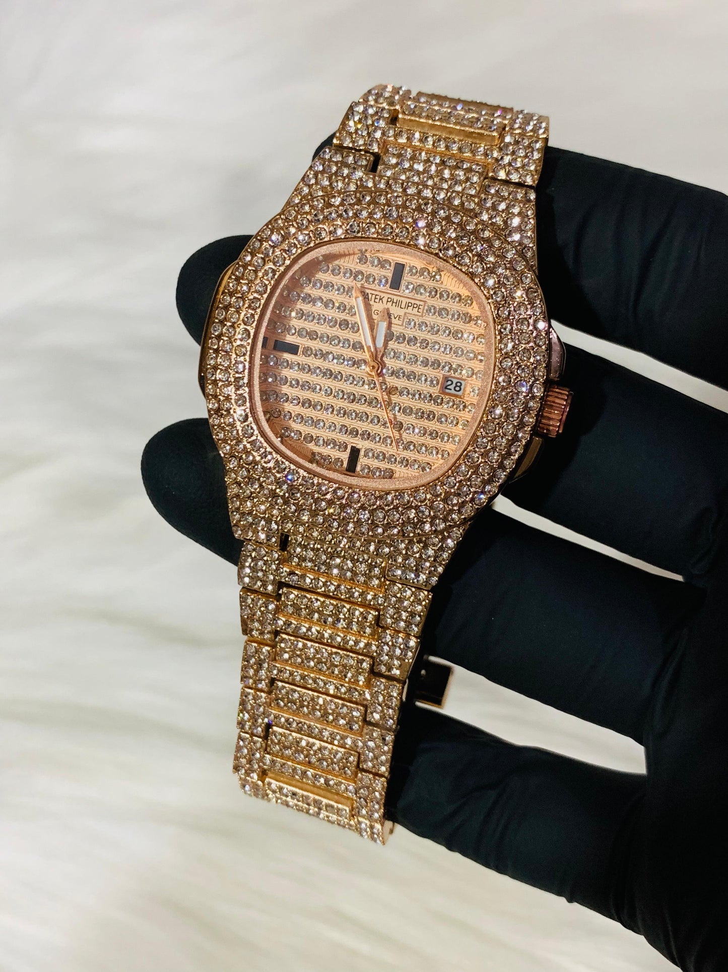 Patek Philippe ICEDOUT - Top Quality Wristwatch